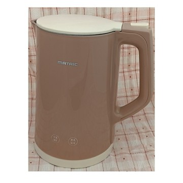 《省您錢購物網》福利品~松木MATRIC1.5L觸控式4種溫控雙層防燙智能定溫快煮壺(MG-KT1511M)奶茶色