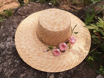 【細工】【客制化禮物】朝顏帽花