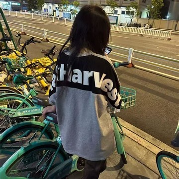 【短袖T恤】 女童短袖 純棉T恤 字母刺繡T恤 潮流款短袖 美式短袖 夏季短袖 休閒上衣 小眾款T恤 百搭上衣 女童上衣