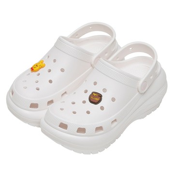 BORUI 柏睿鞋業 大人款 DN 超厚底洞洞鞋 造型園丁鞋  奶油白  尺碼 41