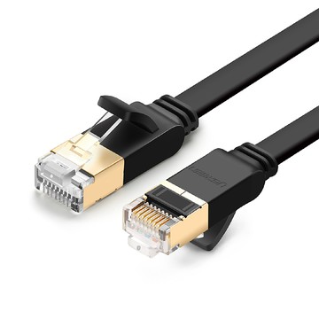 UGREEN 10Gbps CAT7網路線 美國福祿克權威認證  收納平整版  (8公尺)