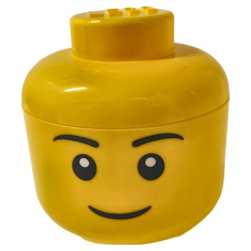 Room Copenhagen 迷你頭收納盒  微笑男孩  10.2 x 11.5cm  1個