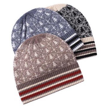 【米蘭精品】現貨+預購 頂級100%羊毛帽針織帽秋冬季加絨厚磅保暖帽冷帽休閒配件-戶外加厚保暖男女帽子74mi95