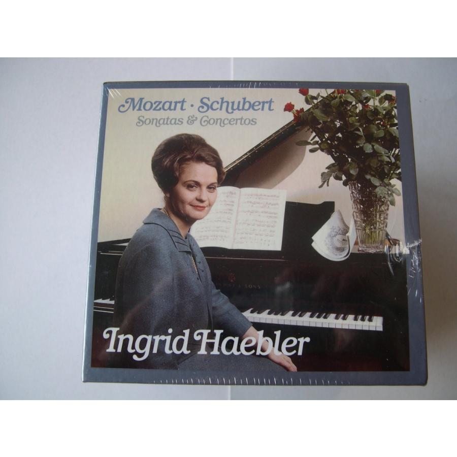 Mozart・Schubert   Sonatas  Concertos   Ingrid Haebler 34 CDs    CD