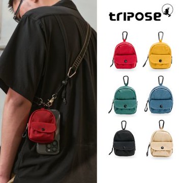 tripose MOVE微皺尼龍可斜背吊掛旅豆包-多色