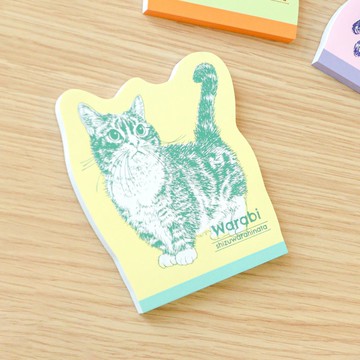 Cat Art Collection 造型便條紙 Warabi