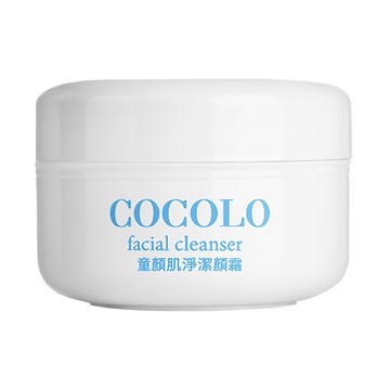 COCOLO 童顏肌淨潔顏霜 33%胺基酸溫和潔淨 毛孔深度清潔  10g  1罐
