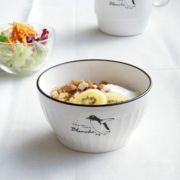 【Blanche.】日本製飯碗 沙拉碗 M  禮物 碗 湯碗 飯碗 禮物 設計