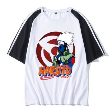 夏裝火影宇智波鼬動漫周邊印花青少年學生短袖t恤男女寬松休閑服