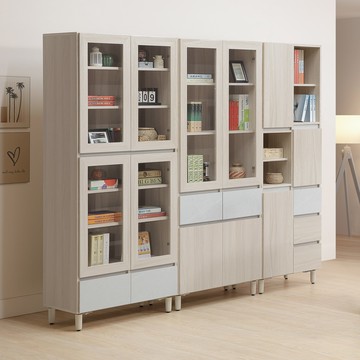 【Homelike】喜家居7.6尺書櫃組(2347)