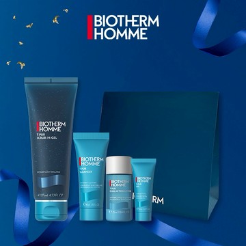 【BIOTHERM 碧兒泉】型男長效控油潔面禮盒『LINE禮物獨家組合』