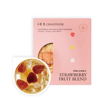 小草作 草莓綜合果乾水3入