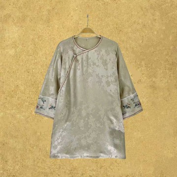 【明遠】 新中式復古/桑蠶絲太太服