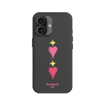 iPhone 17 SolidX 黑 - Knock Knock A2Z - 愛你愛你說兩次