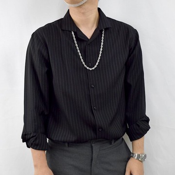 鋼鍊 個性麻花項鍊男【NB1097】