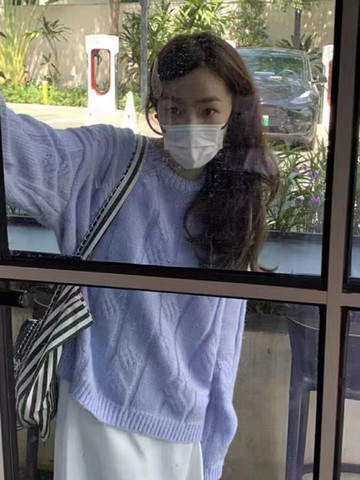 毛衣衫復古溫柔甜美麻花女寬松慵懶風套頭時尚百搭外穿上衣潮秋冬