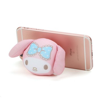 【震撼精品百貨】My Melody 美樂蒂~美樂蒂大臉造型手機吸盤立架玩偶