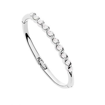 925純銀手鍊 水晶手環-韓版簡約氣質百搭生日情人節禮物女飾品6色73jr18【獨家進口】【米蘭精品】