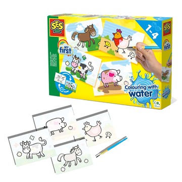 荷蘭SES 神奇水畫系列-農場動物-14455