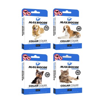 西班牙NBP新型苦楝精油防蚤頸圈 (小型犬/中型犬/大型犬/貓用) x 2入組(買二件送寵物玩具1個隨機)