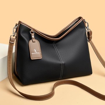 品牌女士斜挎包女2025新款真皮包包軟皮大容量女包時尚洋氣單肩包