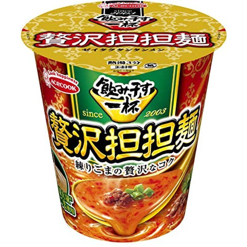 エースコック 飲み干す一杯 贅沢担担麺 103g