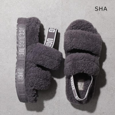 UGG アグ ストラップ サンダル OH FLUFFITA オー フラッフィータ 