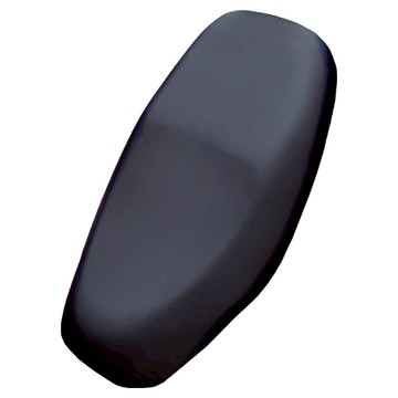 ANTIAN 皮革款防水隔熱機車坐墊套/摩托車加厚座套/電動車防曬彈力坐墊罩 四季通用  黑色  23 x 14 x 3cm