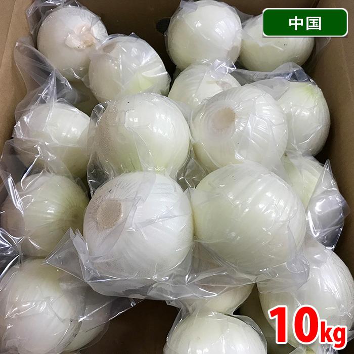 中国産　真空むき玉ねぎ　10kg（1kg4玉入り×10パック）