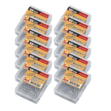 SDI 手牌 28mm  圓型 迴紋針 塑膠盒 150支入盒  12盒/組 0702G