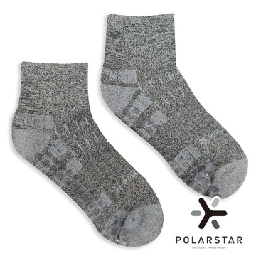 【PolarStar】中性超慢跑襪 『炭灰』P25501 戶外 露營 登山 健行 休閒 時尚 透氣 排汗襪 襪子