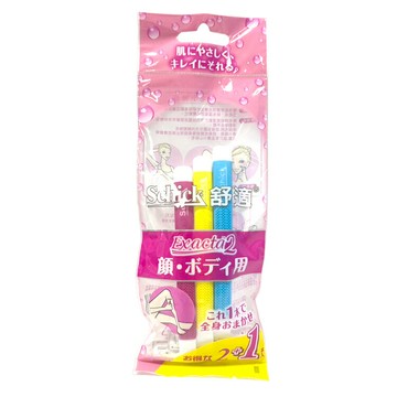 Schick舒適 舒絲仕女輕便刀 3支入【德芳保健藥妝】