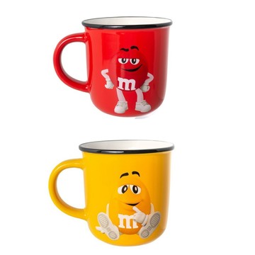 贈品【M&M'S】復古馬克杯(顏色隨機)_此為贈品 請勿下單 (0元加購)