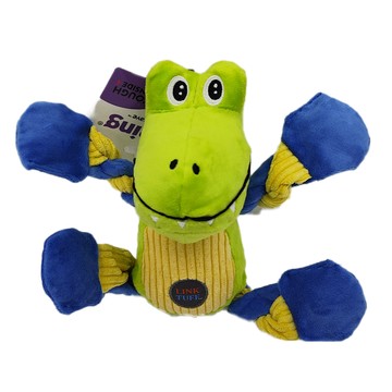 Charming Pet DP恐龍手拉手 玩具 聚酯纖維 短絨布  綠色  1個  30 x 30 x 9cm