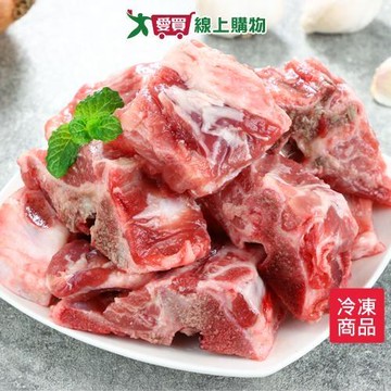 台灣冷凍豬龍骨600G/盒【愛買冷凍】