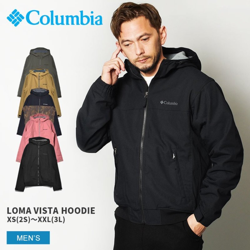 15％以上OFF） コロンビア ジャケット メンズ ロマビスタフーディー COLUMBIA PM3753 ブラック 黒 ベージュ ピンク デイリー  キャンプ フェス 通販 LINEポイント最大GET | LINEショッピング