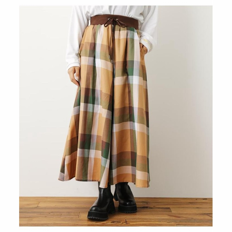 ロデオクラウンズワイドボウル ビッグパターンチェックスカート レディース 柄beg5 Free Rodeo Crowns Wide Bowl 通販 Lineポイント最大get Lineショッピング