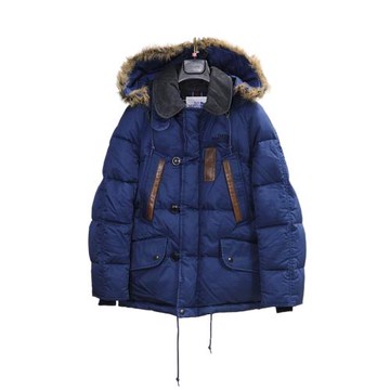 Junya Watanabe*TNF 11AW稀少電光藍高充絨解構拼接羽絨夾克 XS碼