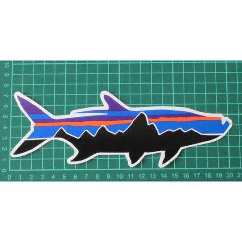 訳あり パタゴニア ステッカー フィッツロイ ターポン Patagonia Fitzroy Tarpon Sticker 魚 フィッシュ シール 釣り ネコポス 同梱可 新品 通販 Lineポイント最大get Lineショッピング