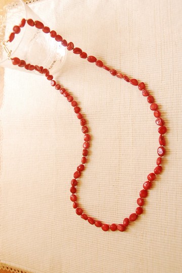 紅珊瑚項鍊 再販