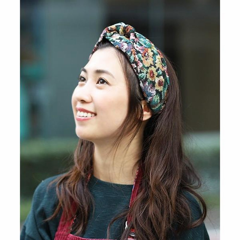 ヘアバンド ターバン レディース 秋 冬 ヘアアクセサリー ヘッド
