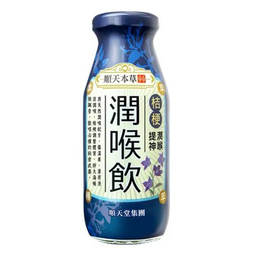 順天本草 漢方特調系列 潤喉飲 200毫升 X 24入