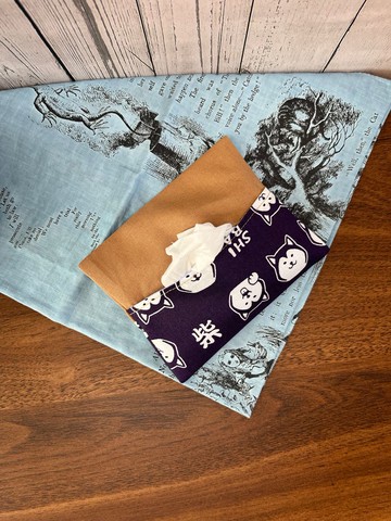 日本製造 口袋面紙收納套