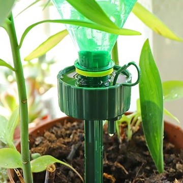 拉拉百貨 滴漏式自動澆花器盆栽可調型點滴式澆水器免電自動灑水滴灌器灑水滲水器 Yahoo奇摩超級商城