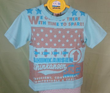 【震撼精品百貨】Shin Kan Sen 新幹線 短T 深藍 星星 震撼日式精品百貨