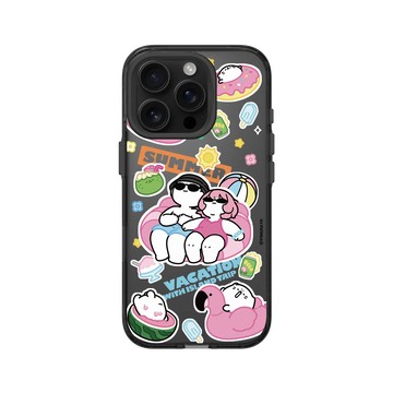 iPhone 16 Pro Clear (相機按鈕) 酷墨灰 - 於是日常了 - 於是日常了－夏日海島旅行