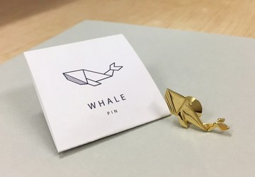 幾何別針－鯨魚
