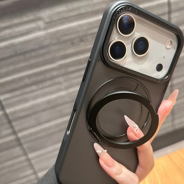 強磁旋轉支架手機殼 防摔保護殼 適用於 iPhone 17 Air 16 15 14 13 12 11 Pro max