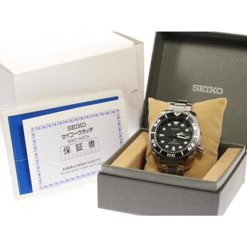 ☆良品 箱保付き【SEIKO】セイコー プロスペックス ダイバースキューバ デイト SBDC031 自動巻き メンズ【ev05】 |  LINEブランドカタログ