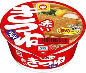 マルちゃん 赤いまめきつねうどん 41g×12個 (ミニサイズ)